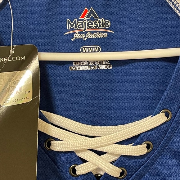 New York Giants Women's T Shirt Casual‎ Blouse S-medium NWT - Picture 3 of 4